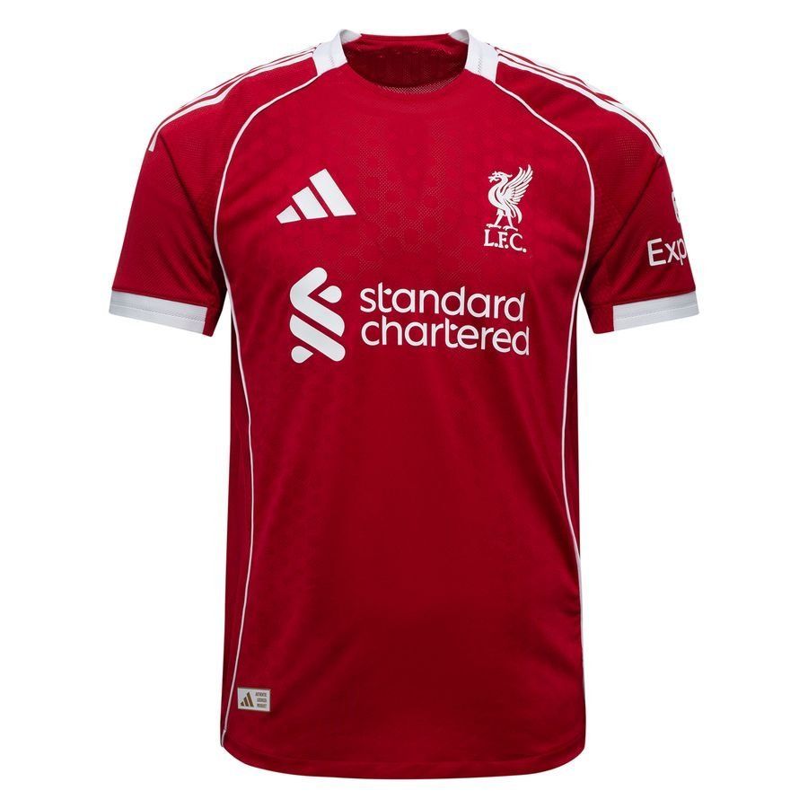 Liverpool Home Shirt Champions League 2025/26 Authentic - Men's-SoccerKits Hub | Buy Soccer Jerseys Online